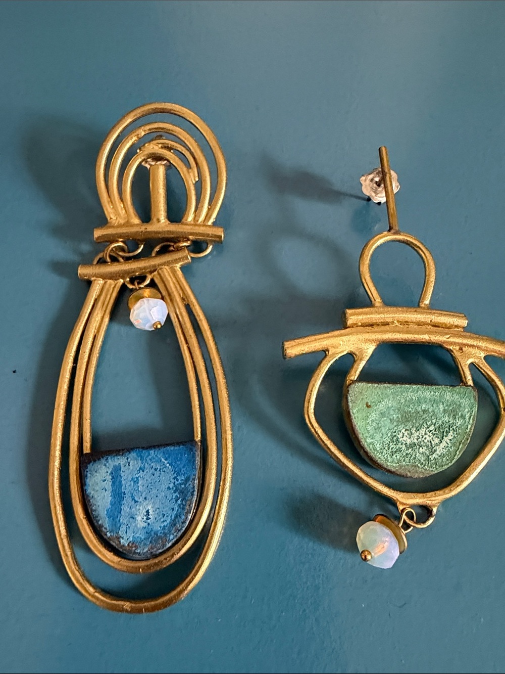 Ruby jack mismatched earrings